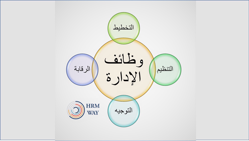 من وظائف الإدارة